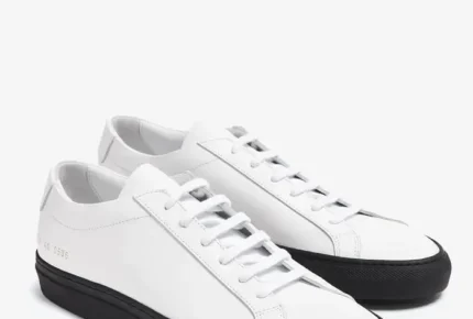 Common Projects Achilles White Black Sneakers