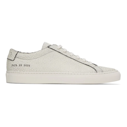 Cracked Achilles Sneakers- Off-White & Black